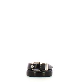 Cintura con fibbia monogram 20 mm Black - 1