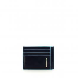Piquadro Bustina Porta Carte di Credito Blue Square - 1